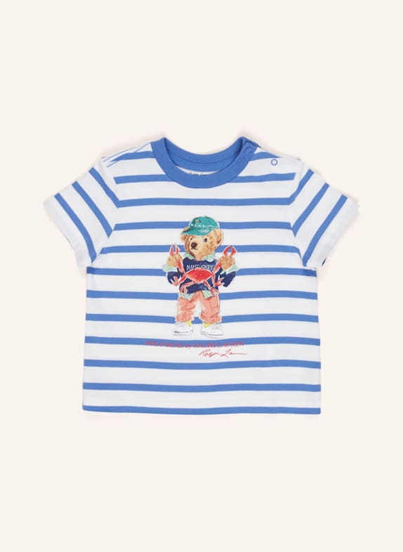 POLO RALPH LAUREN T-Shirt BLAU/ WEISS