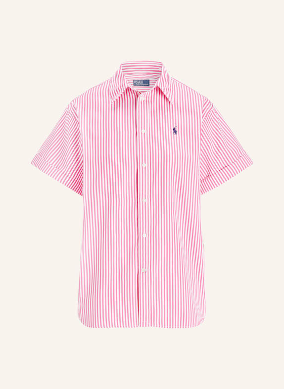 POLO RALPH LAUREN Hemdbluse PINK/ WEISS