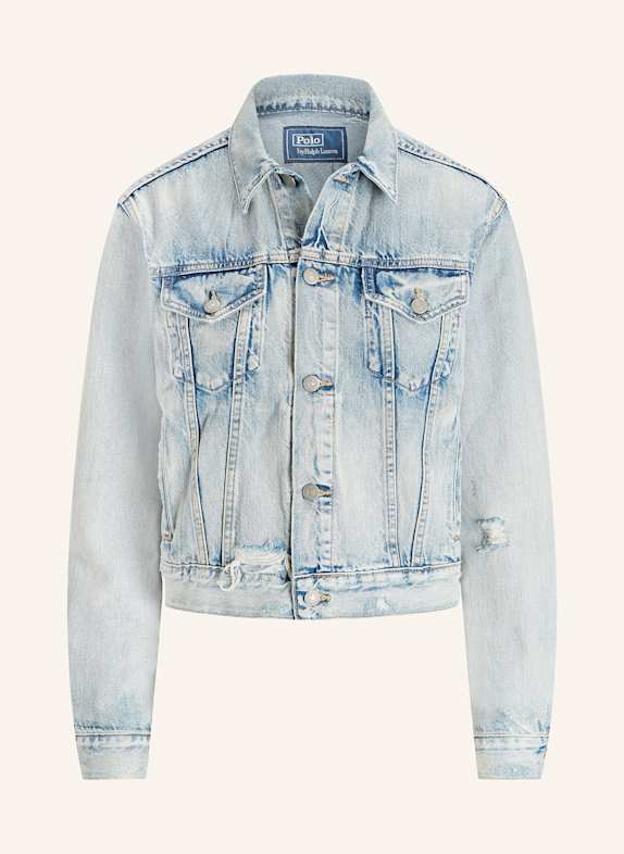 POLO RALPH LAUREN Jeansjacke HELLBLAU