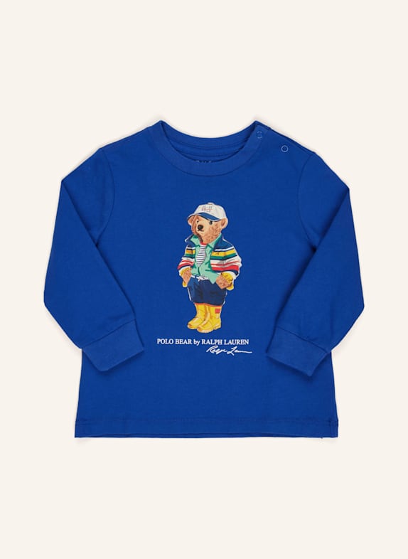 POLO RALPH LAUREN Longsleeve BLAU/ GRÜN/ GELB