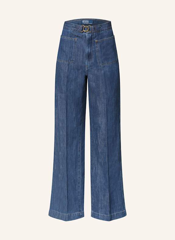 POLO RALPH LAUREN Flared Jeans mit Leinen 001 BELEN WASH