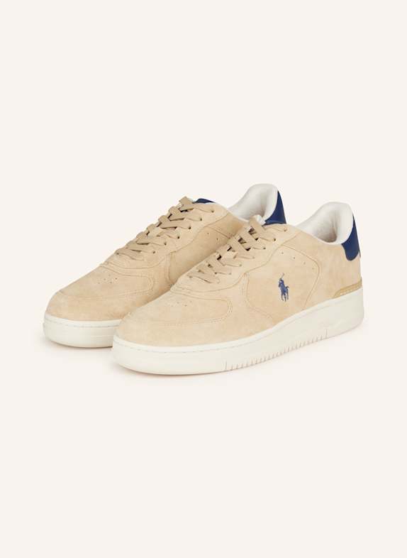 POLO RALPH LAUREN Sneaker HELLBRAUN/ DUNKELBLAU