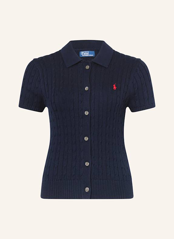 POLO RALPH LAUREN Koszulka polo z dzianiny GRANATOWY
