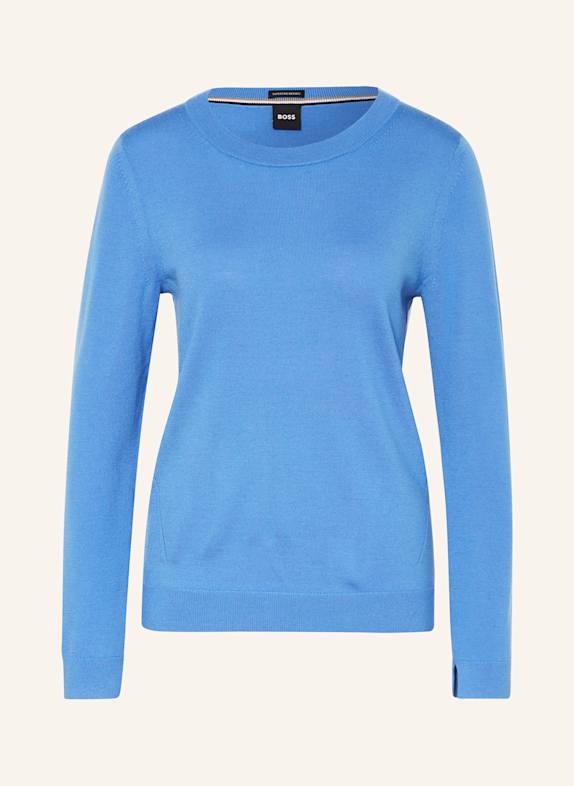 BOSS Pullover FEGANASI BLAU