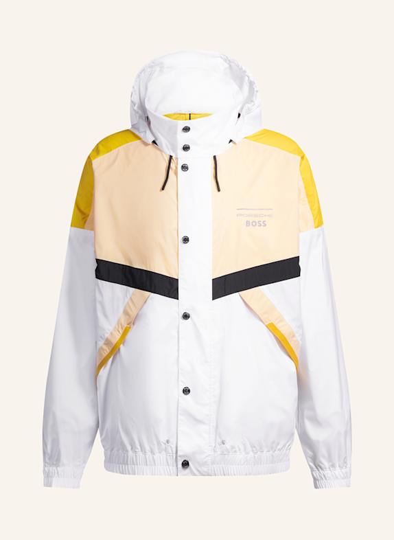 BOSS Jacke CLASHER WEISS/ GELB/ SCHWARZ