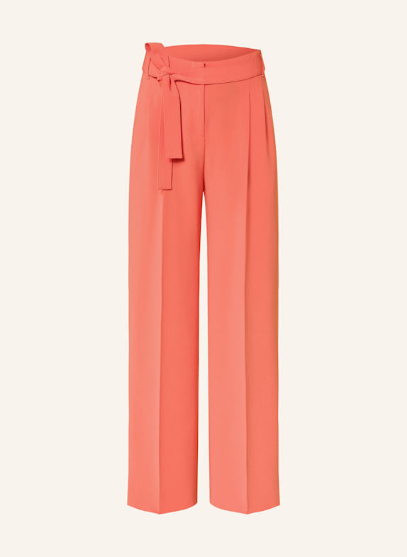 BOSS Wide leg trousers TAPIANA SALMON
