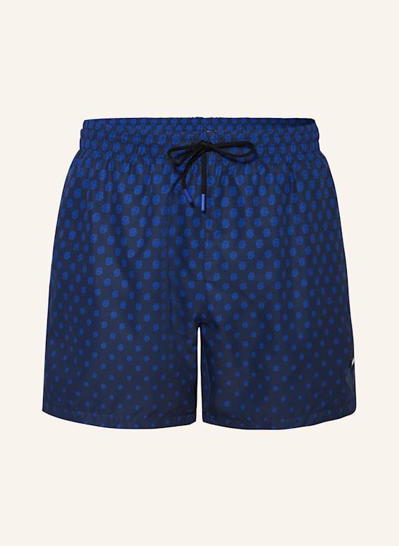 BOSS Badeshorts WILLOW BLAU/ DUNKELBLAU