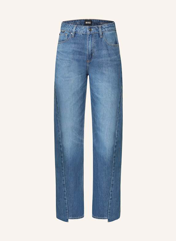 BOSS Jeansy wide leg CROSSROAD SUPER 453 LIGHT/PASTEL BLUE