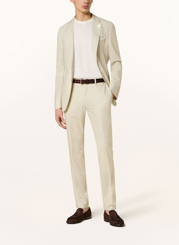 BOSS Anzughose GENIUS Slim Fit 131 Open White