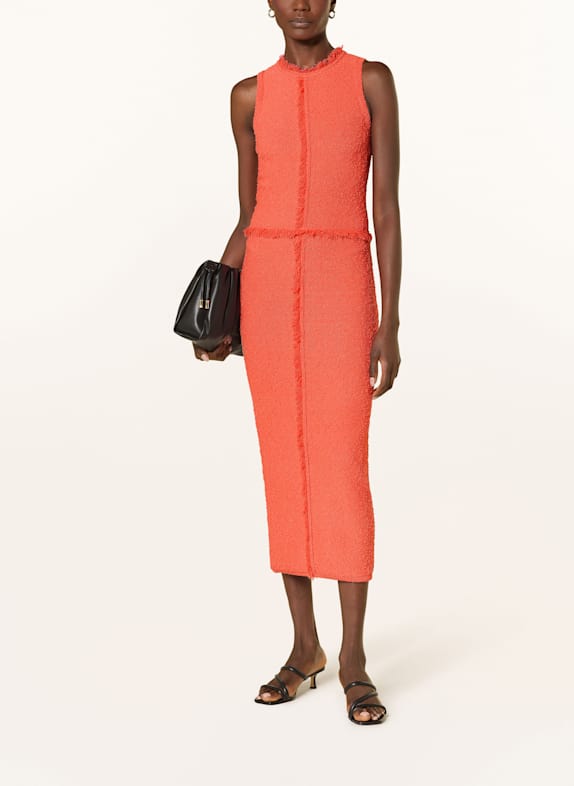 BOSS Bouclé-Kleid FOVINA LACHS