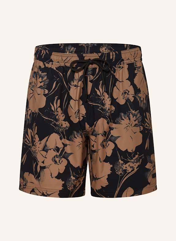 BOSS Badeshorts ALAIN SCHWARZ/ BRAUN