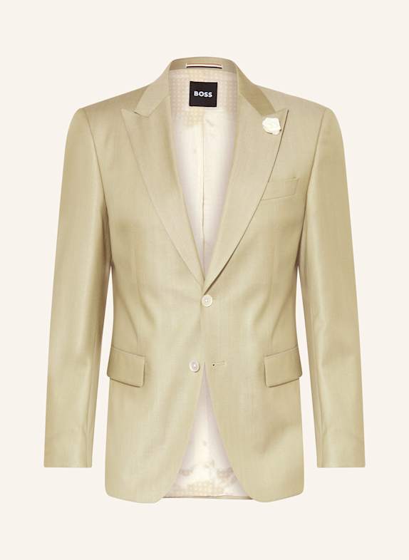 BOSS Anzugsakko HUTSON Slim Fit 311 MEDIUM GREEN