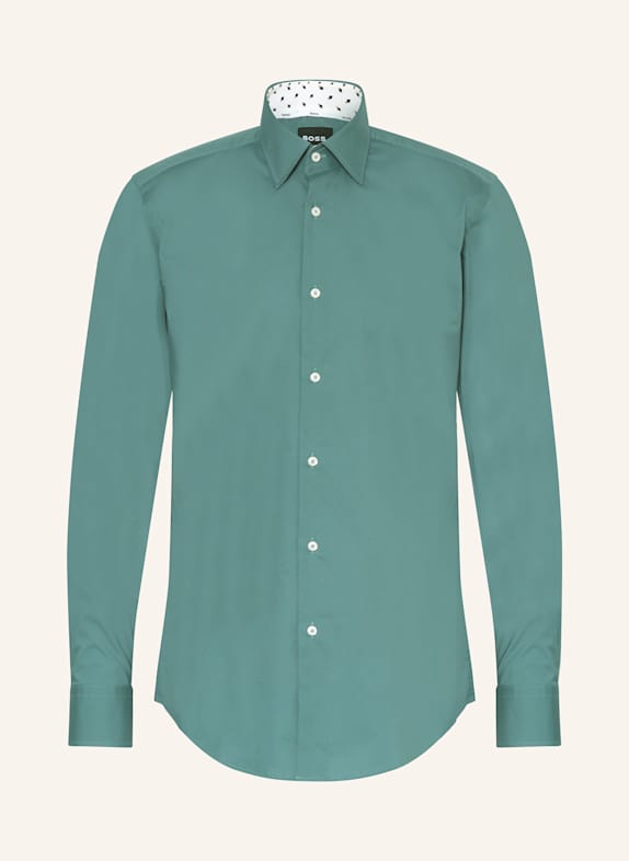 BOSS Hemd HANK Slim Fit PETROL