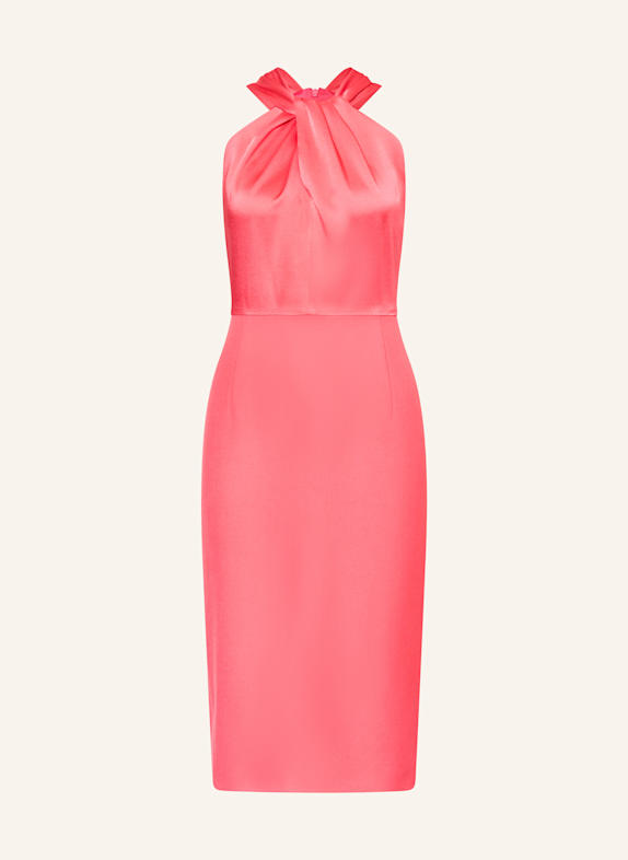 BOSS Cocktailkleid DATINAR im Materialmix LACHS