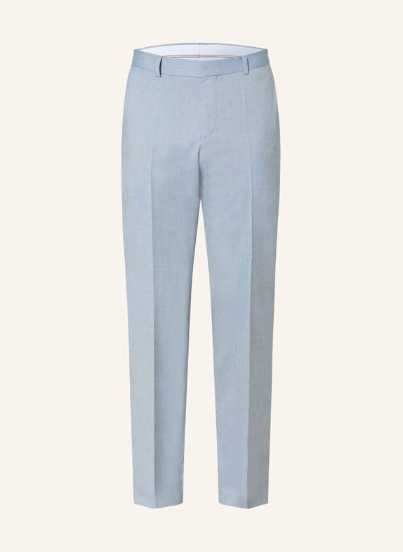 BOSS Suit trousers GENIUS extra slim fit 451 LIGHT/PASTEL BLUE
