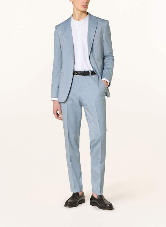 BOSS Anzughose GENIUS Extra Slim Fit 451 LIGHT/PASTEL BLUE