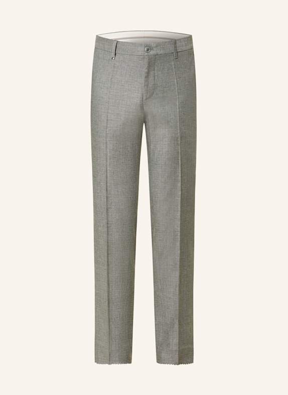 BOSS Anzughose GENIUS Slim Fit mit Leinen 311 MEDIUM GREEN