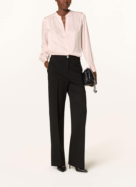BOSS Bluse BANORA aus Seide HELLROSA