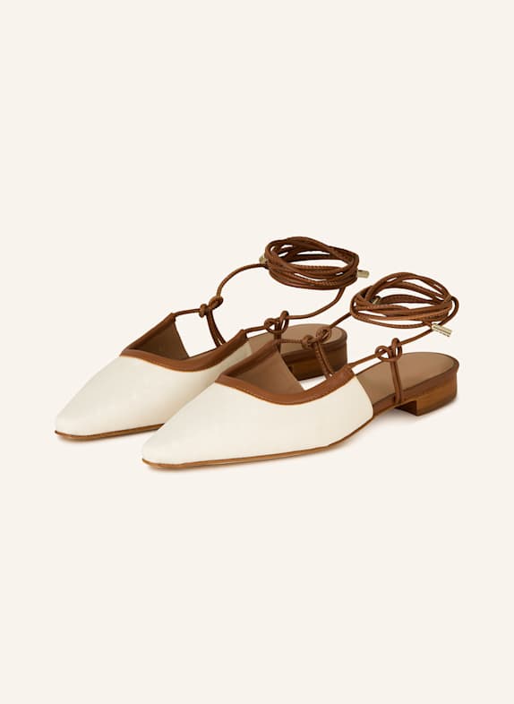 BOSS Slingballerinas CHARLIZE CREME