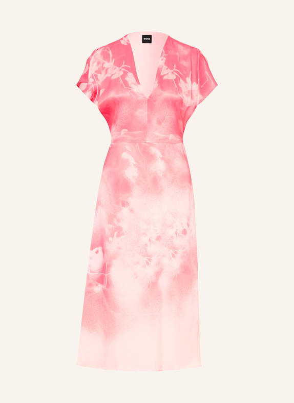 BOSS Kleid DIESHANA HELLROT/ CREME