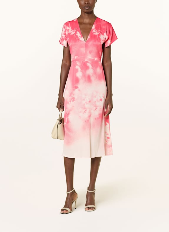 BOSS Kleid DIESHANA HELLROT/ CREME