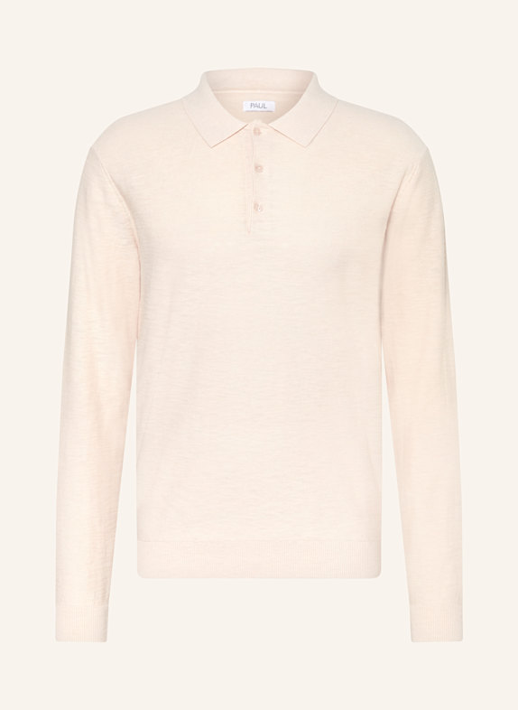 PAUL Strick-Poloshirt CREME