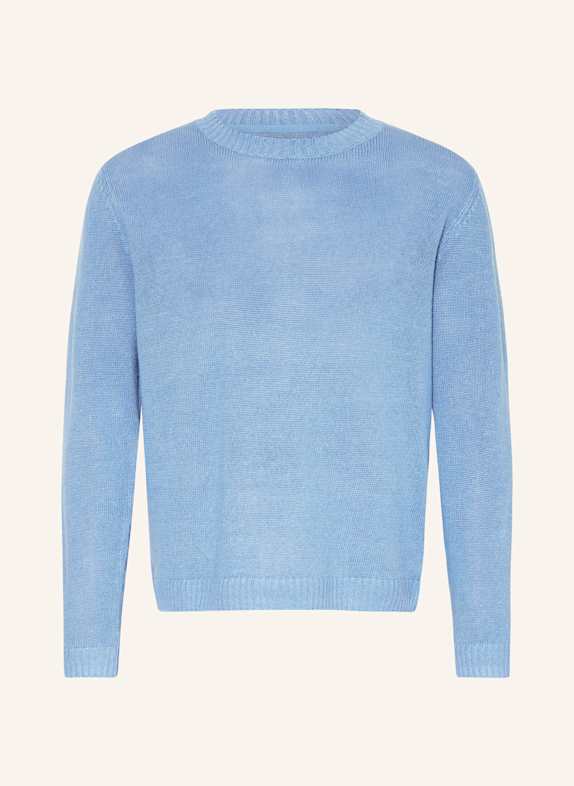 PAUL Leinenpullover BLAU
