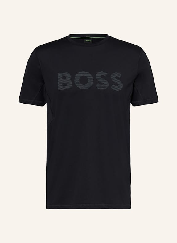 BOSS T-shirt ACTIVE BLACK