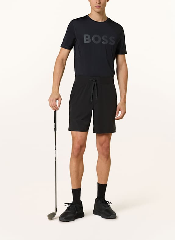 BOSS T-shirt ACTIVE ZWART