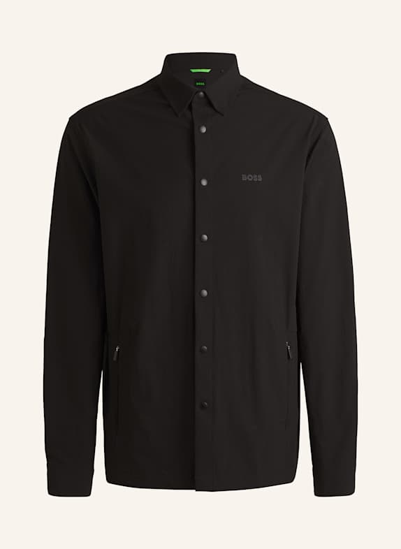 BOSS BASIN Relaxed Fit shirt BLACK