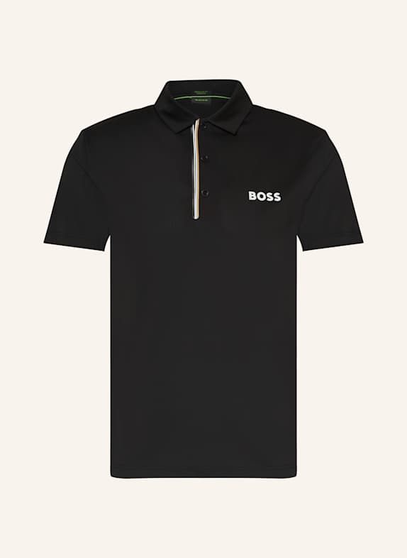 BOSS Funktions-Poloshirt PADDY SCHWARZ