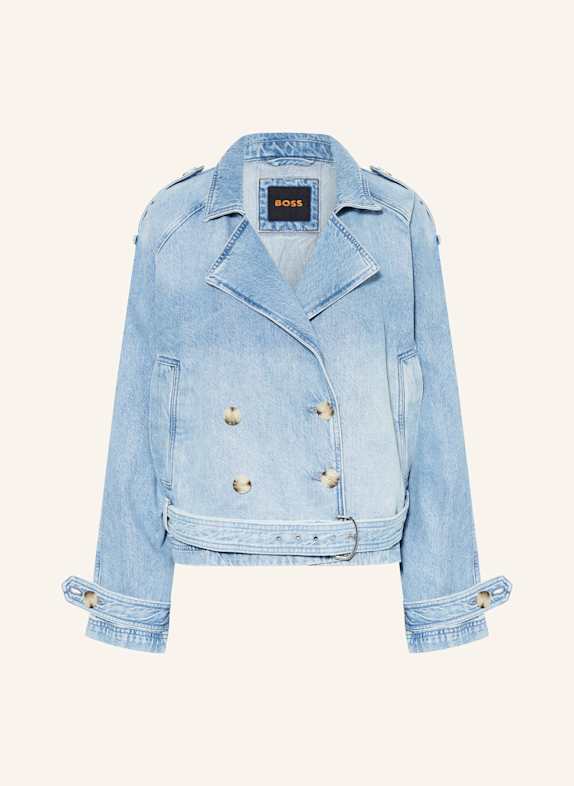 BOSS Jeansjacke BLAU