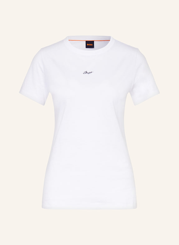 BOSS T-Shirt ELOGO WEISS