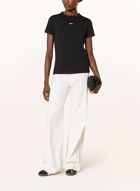 BOSS T-shirt ELOGO ZWART