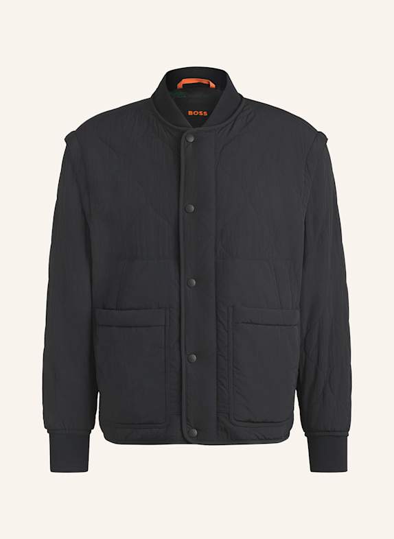 BOSS 2-in-1-Steppjacke OMORE SCHWARZ