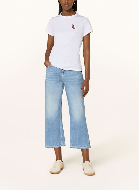 BOSS 7/8-jeans SOFT KCK 460 OPEN BLUE