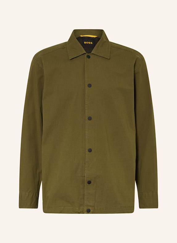 BOSS Overjacket LABIB KHAKI