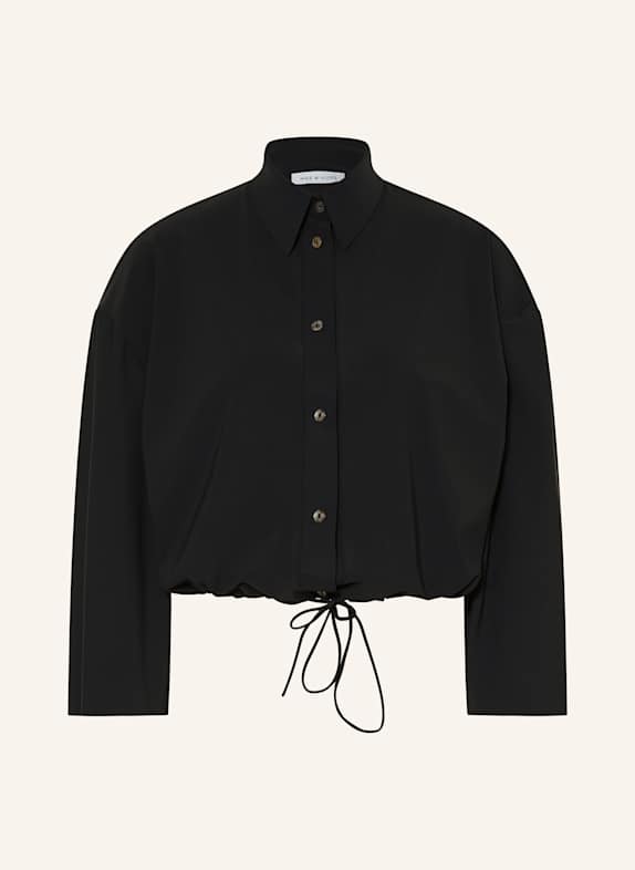 MRS & HUGS Shirt blouse with 3/4 sleeves BLACK