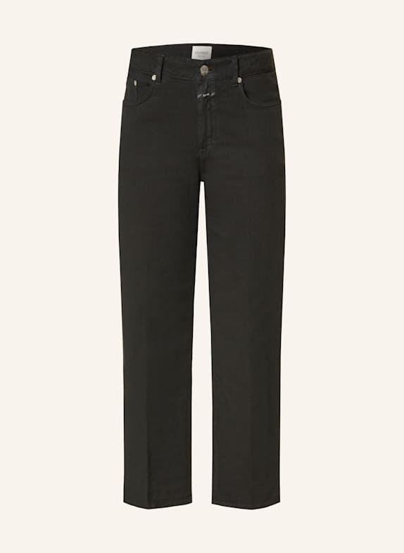 CLOSED 7/8-Jeans MILO mit Leinen 100 BLACK