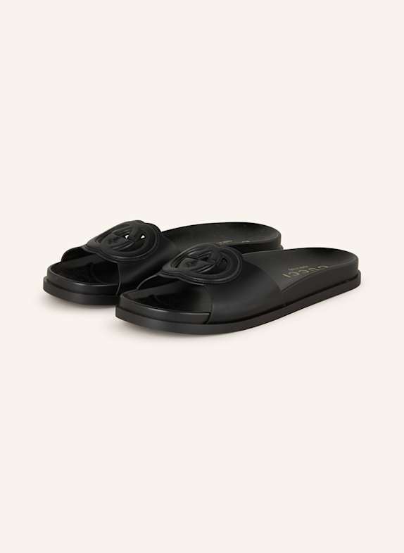 GUCCI Pantoletten COSMOS SOFTY 1000 BLACK