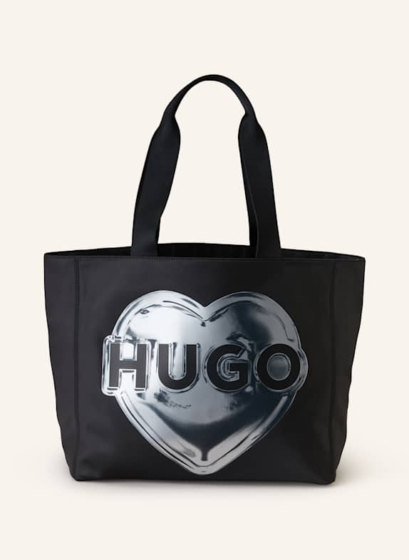 HUGO Shopper BECKY SCHWARZ/ SILBER
