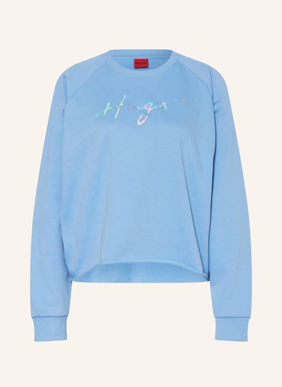 HUGO Sweatshirt DARACE BLAU