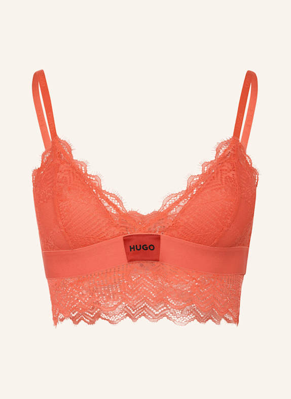 HUGO Triangel-BH LACE HELLROT