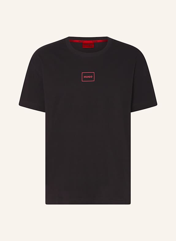 HUGO Pajama shirt LAZE BLACK