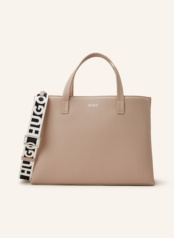 HUGO Handtasche BUSINESS BAG BEIGE