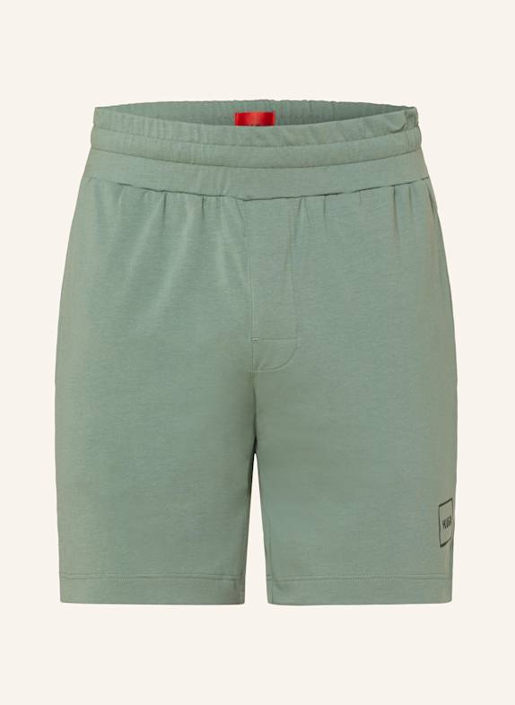 HUGO LAZE sleep shorts DARK GREEN