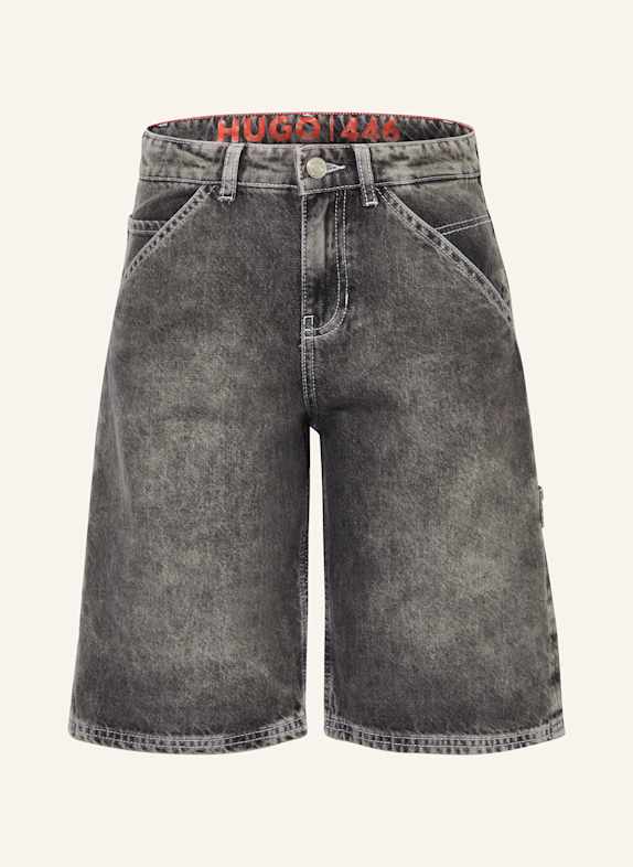 HUGO Jeansshorts Loose Fit GRAU