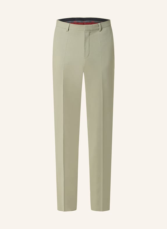 HUGO Anzughose HESTEN232X Extra Slim Fit 391 Open Green