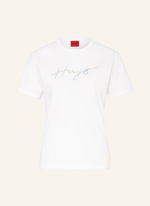 HUGO T-Shirt DAMACIA WEISS