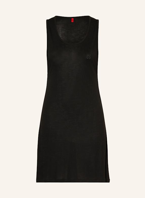 HUGO Strandkleid SCHWARZ